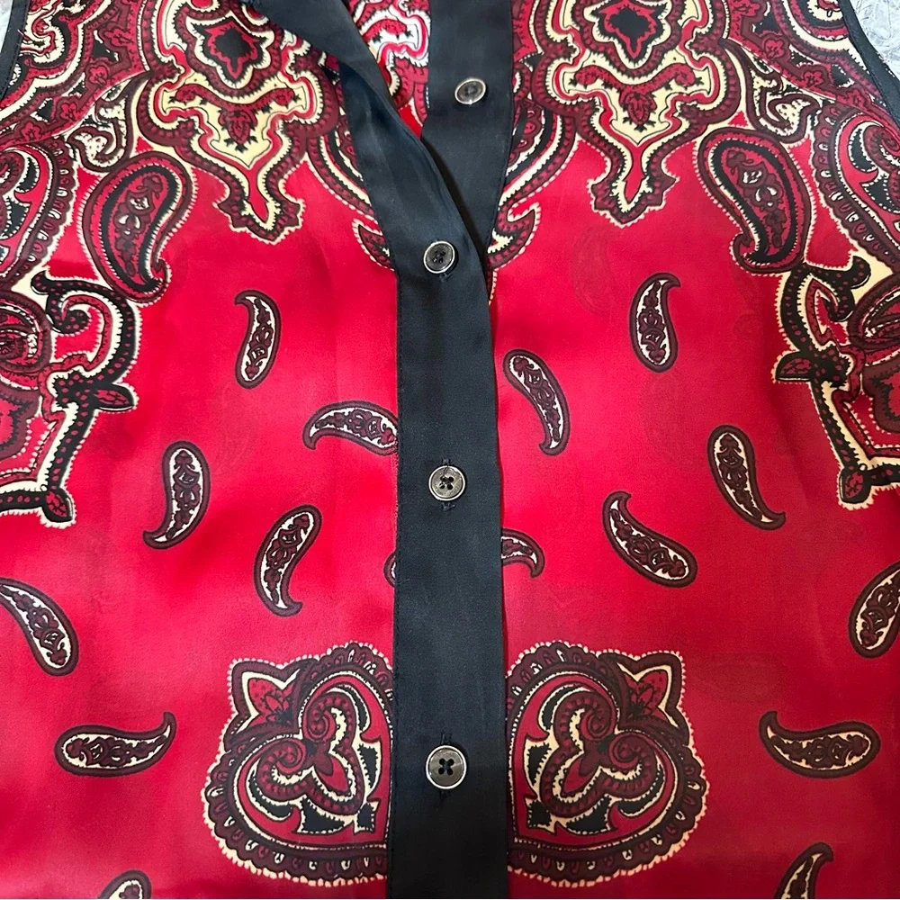 Michael Kors Paisley Romper - Picture 3 of 5